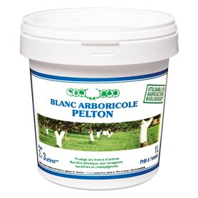 PELTON FERTILIGENE PBLAN1N - Soin des Arbres Blanc Arboricole seau 1 L - Prêt à l'emploi et naturel - Protège les arbres - Barri