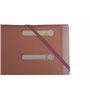 Exacompta - Réf 56170E - 1 trieur Chromaline Pastel - 3 rabats - avec élastiques et fenêtres découpées - couverture et intérieur