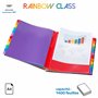 Viquel Rainbow Class - Trieur 36 positions - Pochette extensible pour classer et transporter des documents - Trieur accordéon po