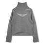 ZADIG & VOLTAIRE Polo-neck jumper girl grey