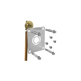Watts - Raccord Cuivre à souder - Sortie de cloison ROBIFIX Machine à laver pour CUIVRE Ø14 - Femelle 1/2'' (15/21)