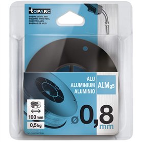GYS - Bobine de Fil alu Ø 0.8 Alsi12-0.5kg - 100mm - CONSOMMABLE Soudure MIG/MAG