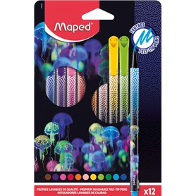 Maped - Feutres Deepsea Paradise - Feutres de Précision