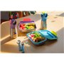 MAPED - Boîte Repas Ecozen 900ml Raton Laveur - Hermétique et Durable - Ouverture Facile avec Clip Fluo - Passe au Micro-Ondes e