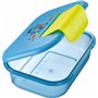 MAPED - Boîte Repas Ecozen 900ml Raton Laveur - Hermétique et Durable - Ouverture Facile avec Clip Fluo - Passe au Micro-Ondes e