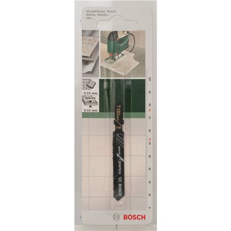 Bosch Accessories Lame de scie sauteuse T 130 RIFF Special for Ceramics (Carrelages mureaux en céramique tendre