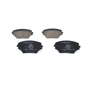 Bosch BP430 - Plaquettes de Frein Avant pour Voiture - Qualité Bosch - Réduction du Bruit et de la Poussière - Certifié ECE-R90