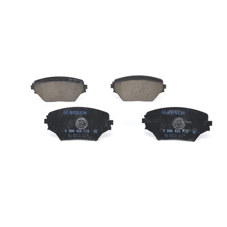 Bosch BP430 - Plaquettes de Frein Avant pour Voiture - Qualité Bosch - Réduction du Bruit et de la Poussière - Certifié ECE-R90