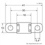 Restagraf - Fusible Midi pour Automobile - Puissance 50 A - 58 V - Réf. 17132 - Sachet de 2