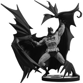 BATMAN - Black & White By Denys Cowan - Statue Résine De Collection Inspirée Comics - Design Authentique Et Élégant - Dès 12 Ans