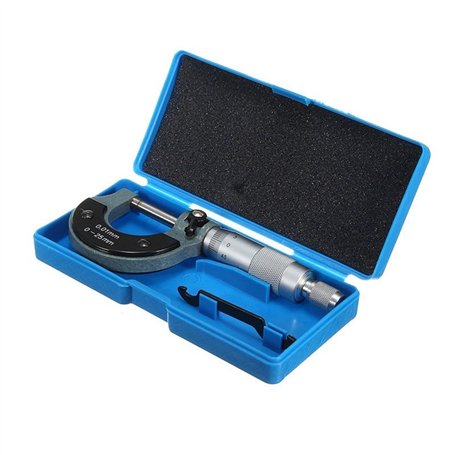 JMORCO Micrometre Micromètre extérieur 0-25mm 0.01mm