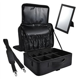 YGSGJSP Organisateur de Vernis à Ongles Trousse de Maquillage Professionnelle Extra Large