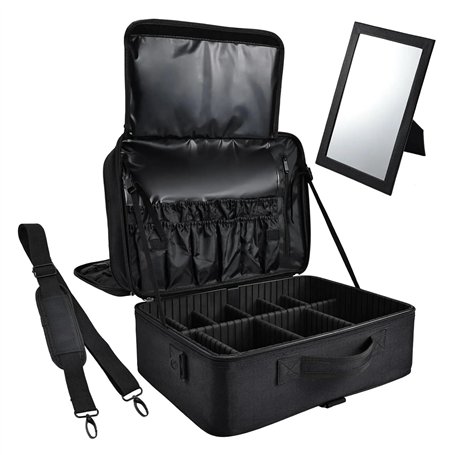 YGSGJSP Organisateur de Vernis à Ongles Trousse de Maquillage Professionnelle Extra Large