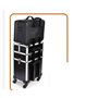 Organisateur de vernis à ongles Sac à dos de rangement de cosmétiques Portable for femmes, sac de maquillage, valise, boîte à on
