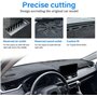 CaoYH Voiture Tapis Tableau Bord pour Peugeot 3008 5008 GT Line 2016-2021 2022 2023 Tableau Couverture Protection Solaire Antidé