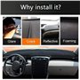 CaoYH Voiture Tapis Tableau Bord pour Peugeot 3008 5008 GT Line 2016-2021 2022 2023 Tableau Couverture Protection Solaire Antidé