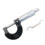 JMORCO Micrometre Outil de machiniste de micromètre d'étrier de jauge de précision de micromètre extérieur de 0-1quot;0-25mm