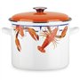 Traiteur - BAUMALU - Tous feux dont induction - Émail 26 x 20 cm - Décor HOMARD