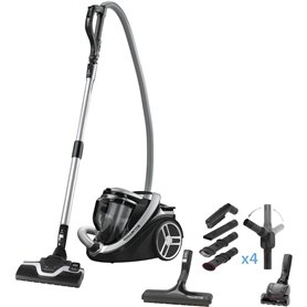 Aspirateur sans sac Rowenta Silence Force Cyclonic Home et car Pro 550 W Gris métal