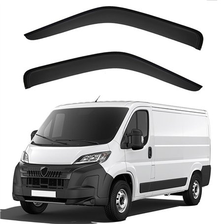 CJYCJY Lot de 4 déflecteurs d'air pour Peugeot Boxer MK4-X290 2015-2025
