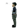 GGNPCWW Combinaison de pêche Cuissardes de pêche à la Mouche for Enfants et Adultes, Pieds en néoprène for Hommes, Chasse au Rad