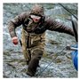 GGNPCWW Combinaison de pêche Cuissardes de pêche à la Mouche Convertibles et Respirantes, Taille de Poitrine, avec Fermeture écl