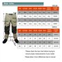 GGNPCWW Combinaison de pêche Cuissardes à 3 Couches Respirantes et imperméables for la pêche à la Mouche, Pantalon Haut, Pantalo