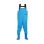 GGNPCWW Combinaison de pêche Cuissardes for Enfants avec Bottes, 4 Couleurs Disponibles, Pantalons de Pluie complets for Jeunes 