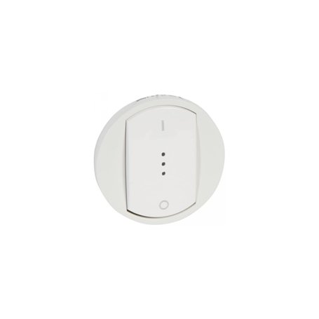 Legrand 068023 Enjoliveur Céliane Doigt Large pour Interrupteur Bipolaire à Voyant