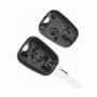 Jongo - Coque de Clé avec Lame Compatible avec Peugeot 206 | Boitier Clef Plip Voiture Utilitaire Télécommande 2 Boutons