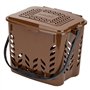 Poubelle à Compost de Cuisine 7L pour déchets organiques – Bio-Seau aéré Anti-odeurs
