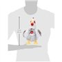 Peluche Poule rousse sonore - GIPSY TOYS - 22 cm