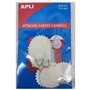 AGIPA Lot de 3 Sachets de 10 Attaches Toilée Gommées Diam 30mm 500g pour Photos - Tableaux
