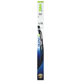 VALEO Silencio Essuie-glace - VM202 - Performance de Nettoyage Kit de Balais d'Essuie-glace Conventionnel avec Jets de Liquide L