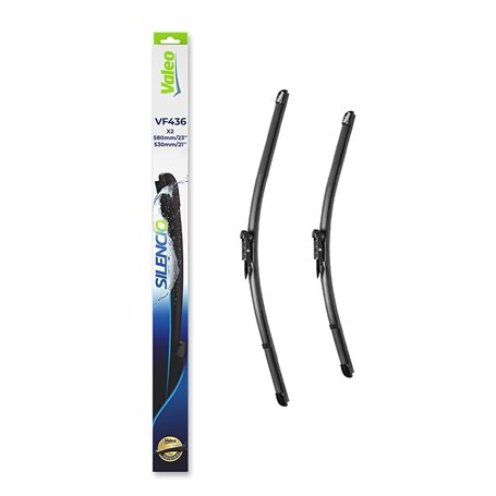 VALEO Silencio Essuie-glace - VF436 - Kit de Balais d'Essuie-glace Plat d'Origine de Haute performance