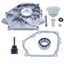 Accessoires d'outils Kit de jauge d'huile de régulateur de roulement de couvercle de carter de vilebrequin compatible avec le gé