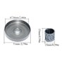 Accessoires d'outils .325-7T Cloche d'embrayage Entraînement Pignon droit Tambour Engrenage à vis sans fin pour tronçonneuse chi