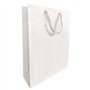 Ludi-Vin Lot de 10 Sacs en papier kraft blanc sans fenêtre pour 3 bouteilles de vin