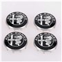 dzggs 4 pièces Auto Cache Moyeux pour Alfa Romeo Mito 147 156 159 166 50mm
