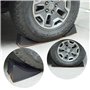 Cale Roue pour Voiture Caravane Camping Car Fourgon Camionnette Camion (Lot de 2)