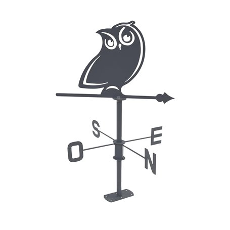 Louis Moulin Girouette Hibou 45x72