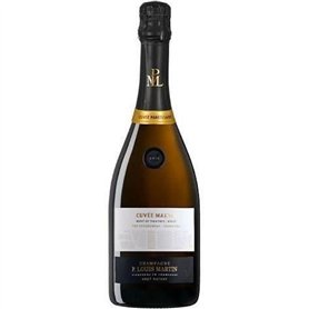 Champagne Paul Louis Martin Cuvée Martin millésimé - 2019 - Parcelle Mont de Tauxieres - Bouzy  Pur Chardonnay - Grand Cru - 75c
