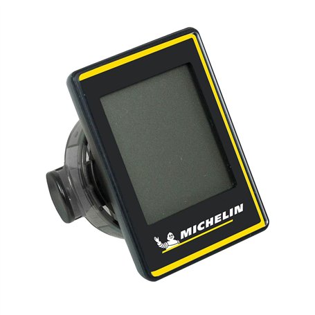 MICHELIN - Compteur sans Fil - Montage Double Sens - Dimensions : 43x34 mm - Écran 29x38 mm - Piles incluses (2 x CR2032) - Idéa