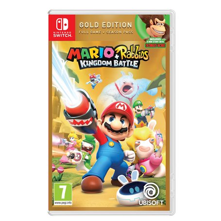 Mario + Rabbids Kingdom Battle Gold Edition Nintendo Switch Game