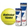Babolat Team X 3 Balles de Tennis Jaune Taille Unique