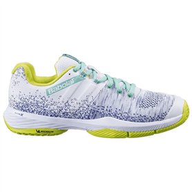 Babolat SENSA Omni Clay Blanc Bleu Femme 31S22757 1066