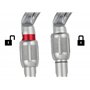 Petzl M33 a SLN Neuf OK léger Ovale Mousqueton, Vis, Noir