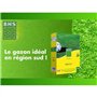 Kikuyu - BHS - 300g | 25 m² | Zones méditerranéennes | Résistant aux fortes chaleurs et aux piétinements.