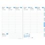 Quo Vadis - Recharge Agenda - 2025 - Affaires Recyclé - Semainier Planning - Multilingue - 13 mois de décembre à décembre - 10x1