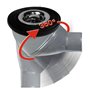 Wirquin 34210003 Bonde de douche James D50 sortie D40, gris